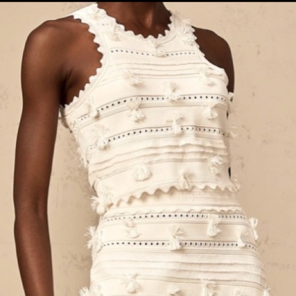 Sandro Iman Crop Top